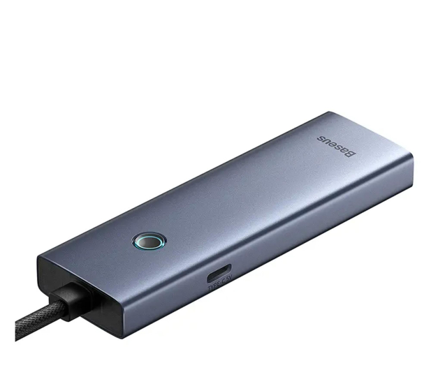 Baseus UltraJoy Series Lite 4-Port 150cm (USB - 4x USB3.0, szary) - 1310889 - zdjęcie 2